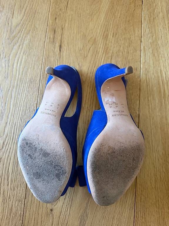 Scarpe da donna: COSMOPARIS Damen Pumps blau Grösse 38 – Usato da Luzern venduto da La_sfinge 1
