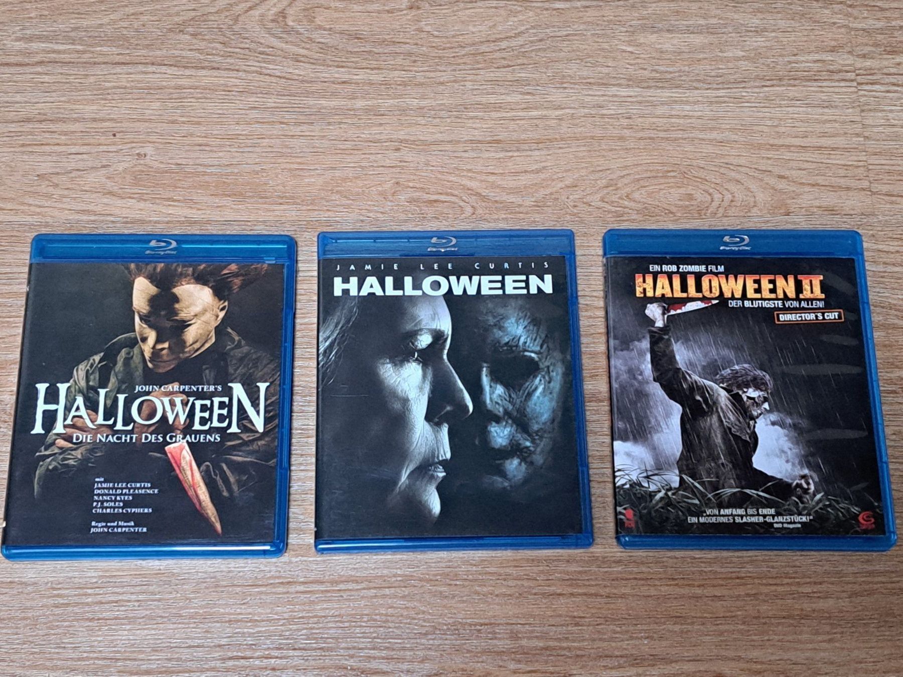 Tutti i DVDs: HALLOWEEN, Set mit 3 Blu-ray Horror-Filmen – Nuovo (secondo la descrizione) da Unterseen venduto da Kanica