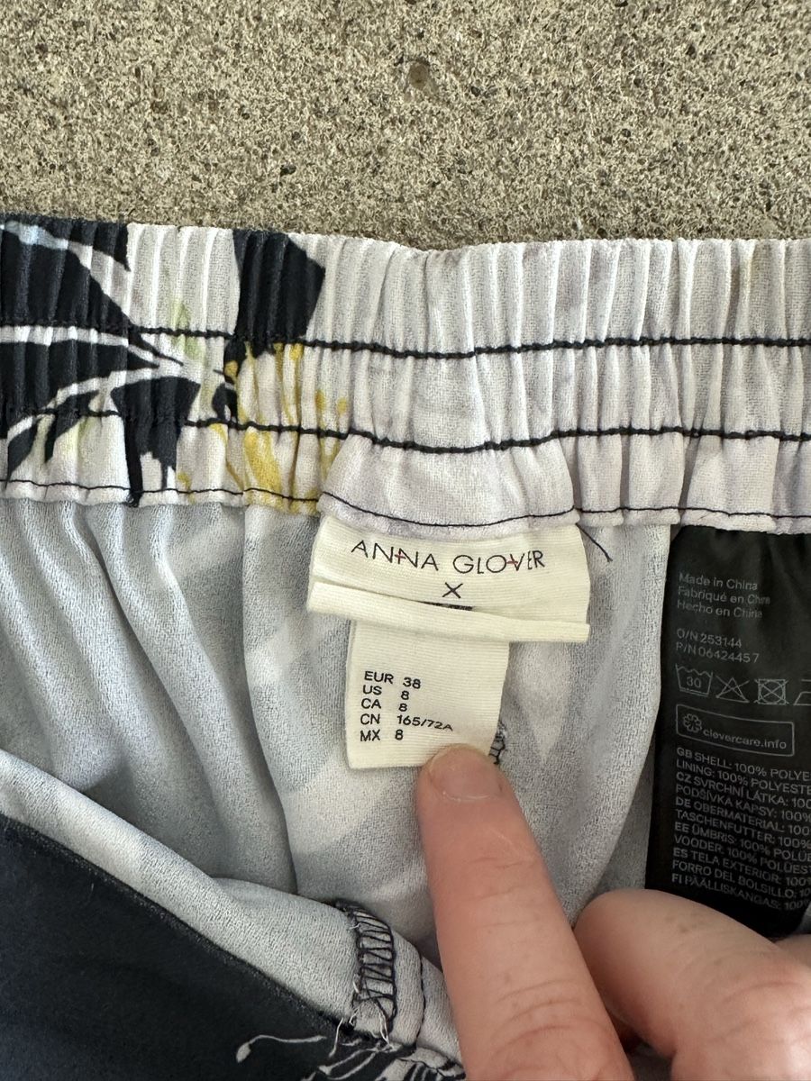H&M Hosen: Sommer- Hose gemustert, Grösse 38 – Gebraucht aus Lenzburg von selabella 3