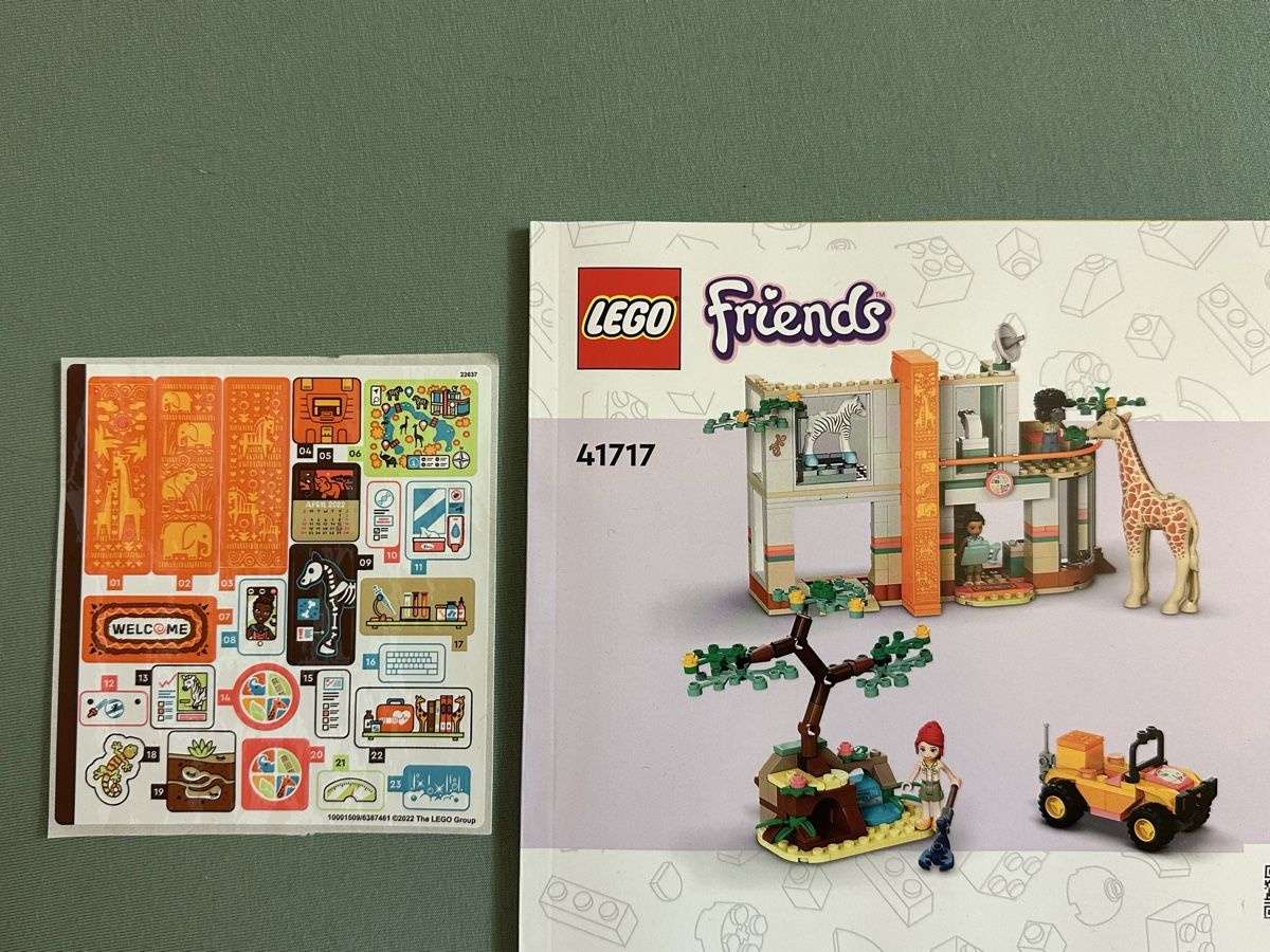 Lego Kit di costruzioni: Lego Friends Sticker & Anleitung – Nuovo (secondo la descrizione) da Glis venduto da Timer