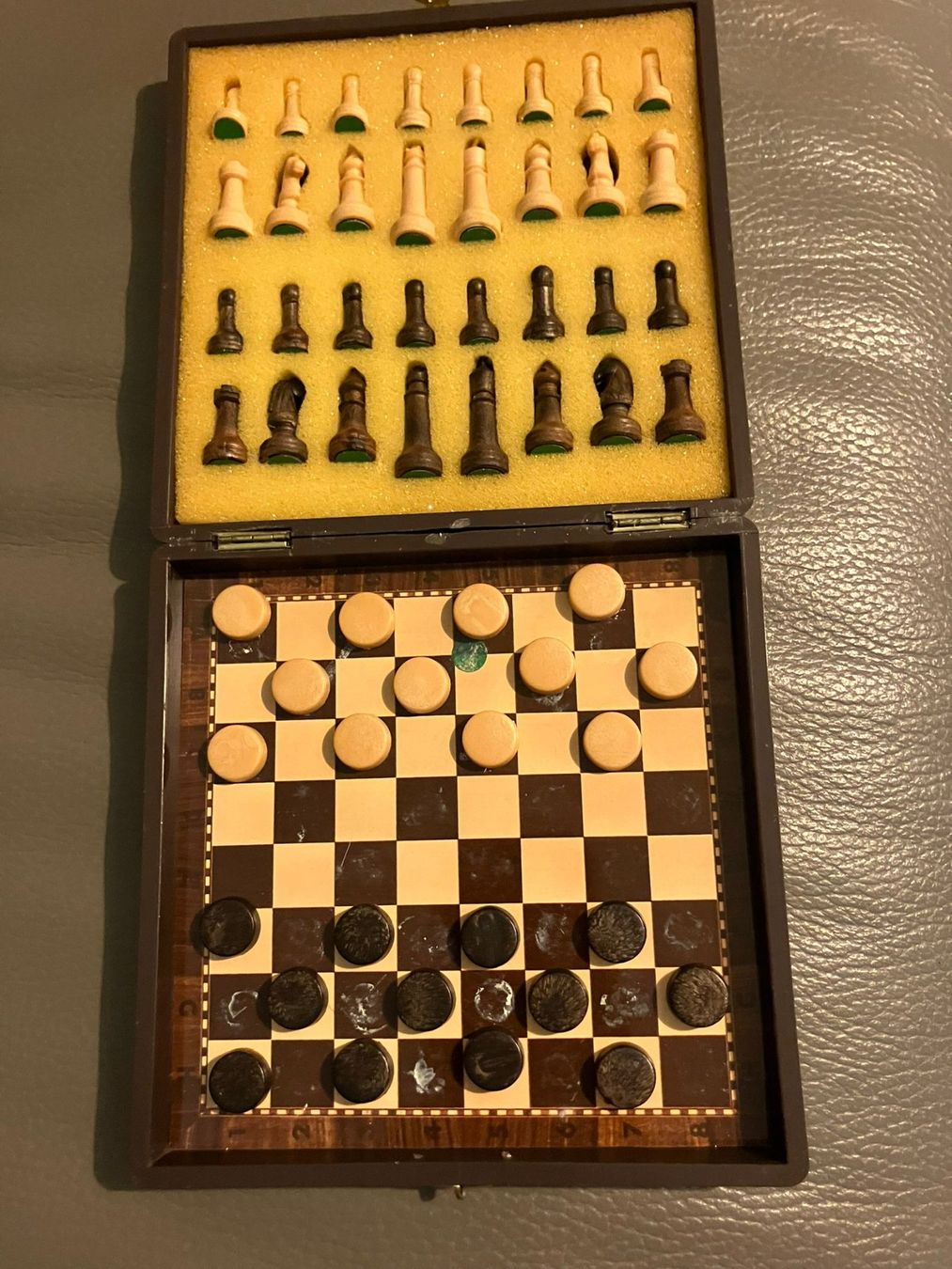 Giochi: Set scacchi-dama-tavola a mulino – Usato da Melano venduto da H-Sara 3