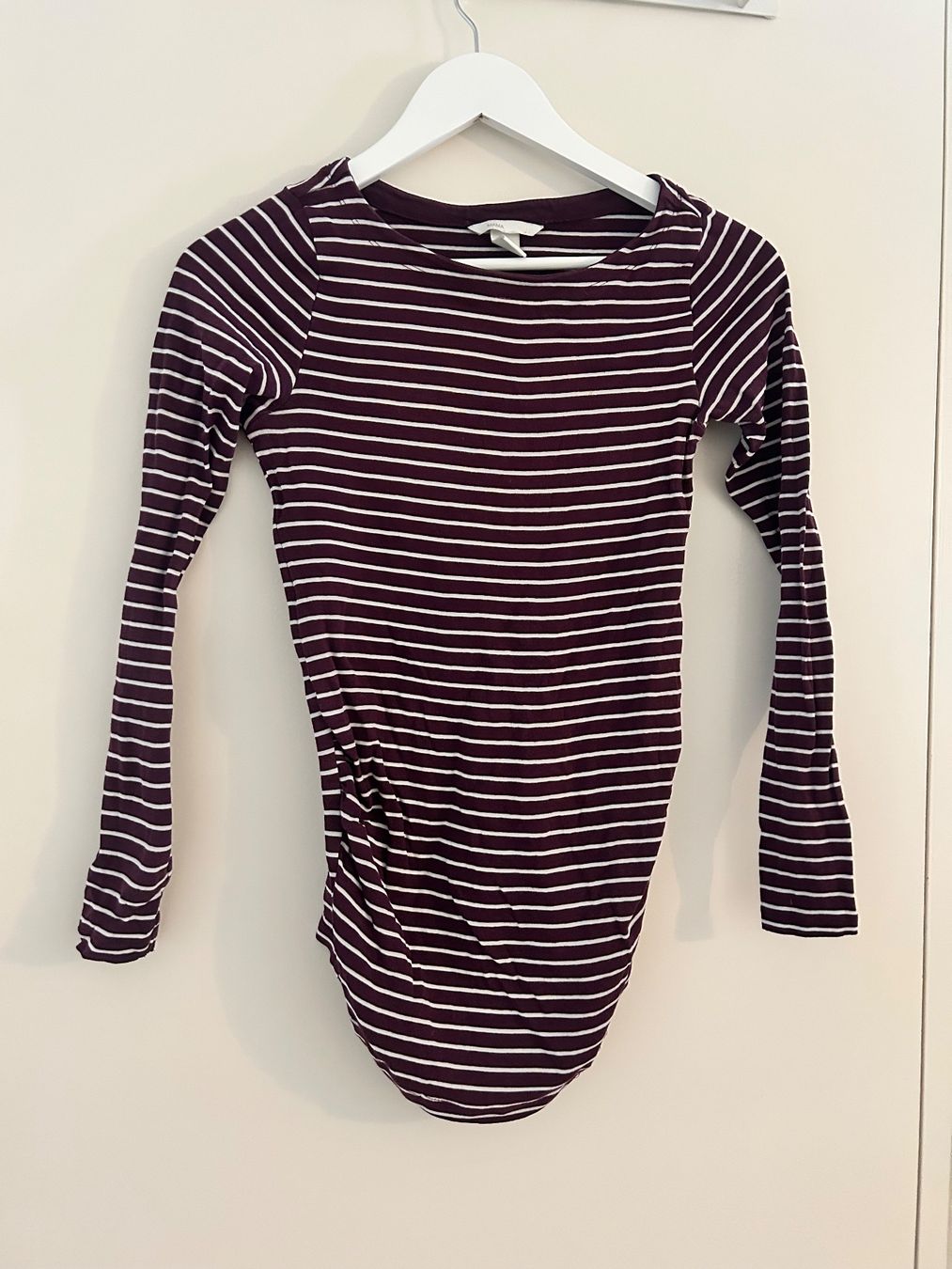 H&M Tops: Umstandstop langarm violett – D'occasion à Zürich par predisha