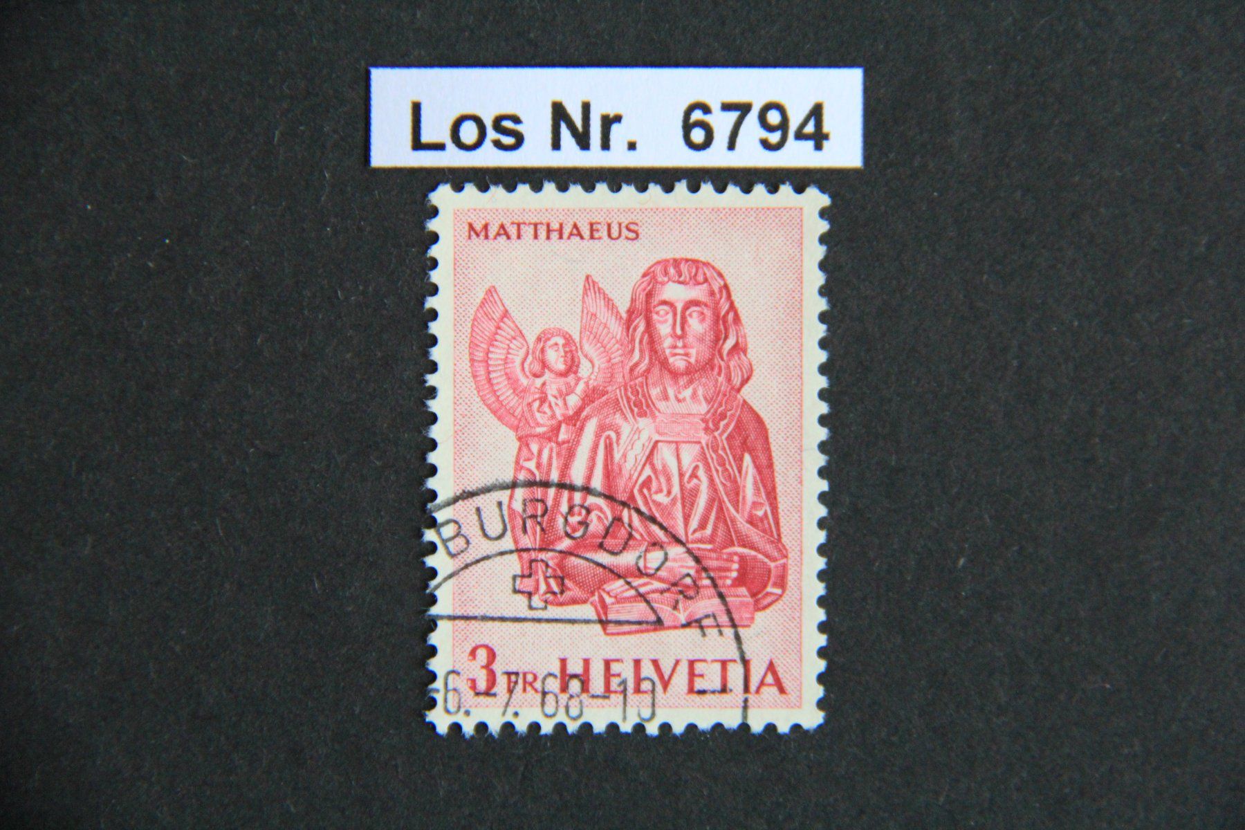 Tutti i francobolli: CH 1961 Ortsstempel mit Datum                       Los 6794 – Usato da Volken venduto da jukon65
