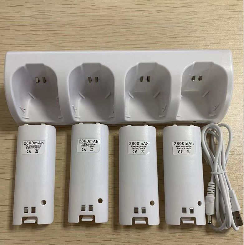 Nintendo Adattatori & Cavi: Controller Ladestation für Nintendo Wii – Nuovo (secondo la descrizione) da Thun venduto da Newnewshop 1