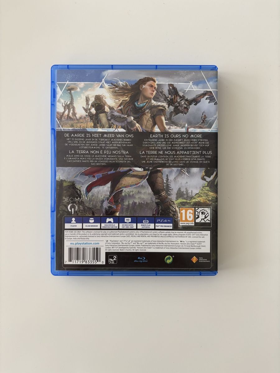 Spiele: Horizon Zero Dawn - PS4 – Gebraucht aus Petit-Lancy von the_g5fd 1