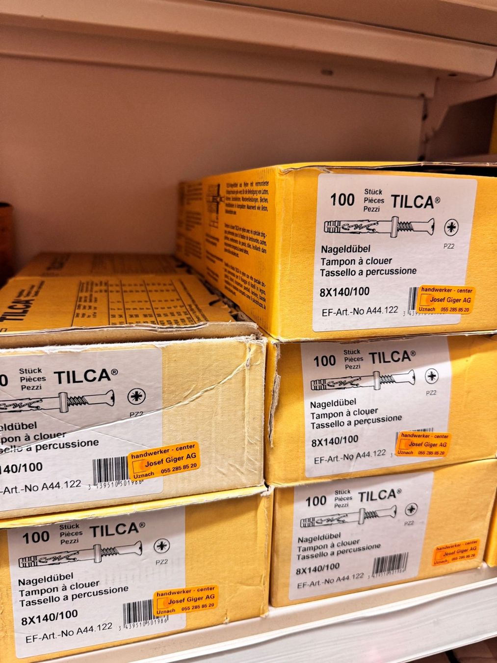 Efco Tutti gli attrezzi: Tilca Nageldübel 8mm – Usato da Uznach venduto da handwerker_center 4