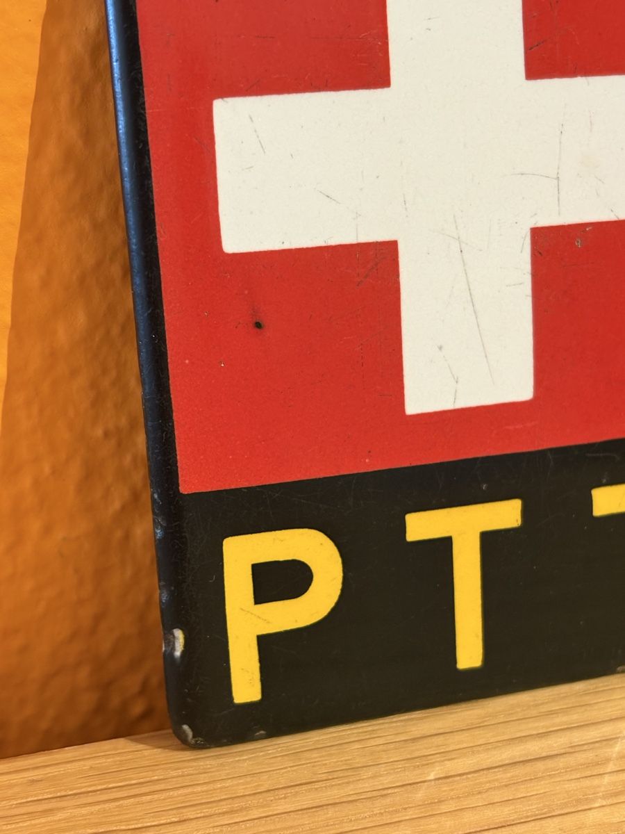Insegne: PTT Signet Emaille – Usato da Luzern venduto da sonvico 4