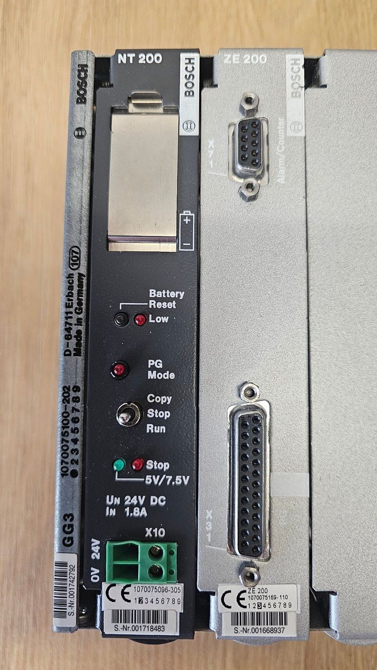 Bosch Steuerung: Bosch Rack GG3 mit NT200 / ZE200 / E24V / A24V – Gebraucht aus Boniswil von LakeSide_Boniswil 1