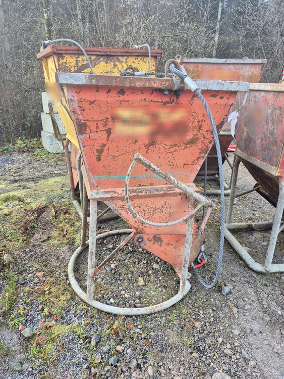 Betonkübel 750Liter mit Seitenauslauf Kaufen auf Ricardo