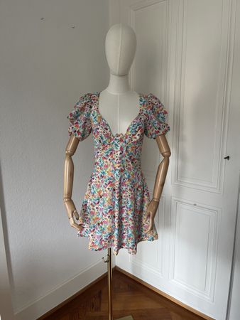 For Love & Lemons floral mini dress - Size Medium!