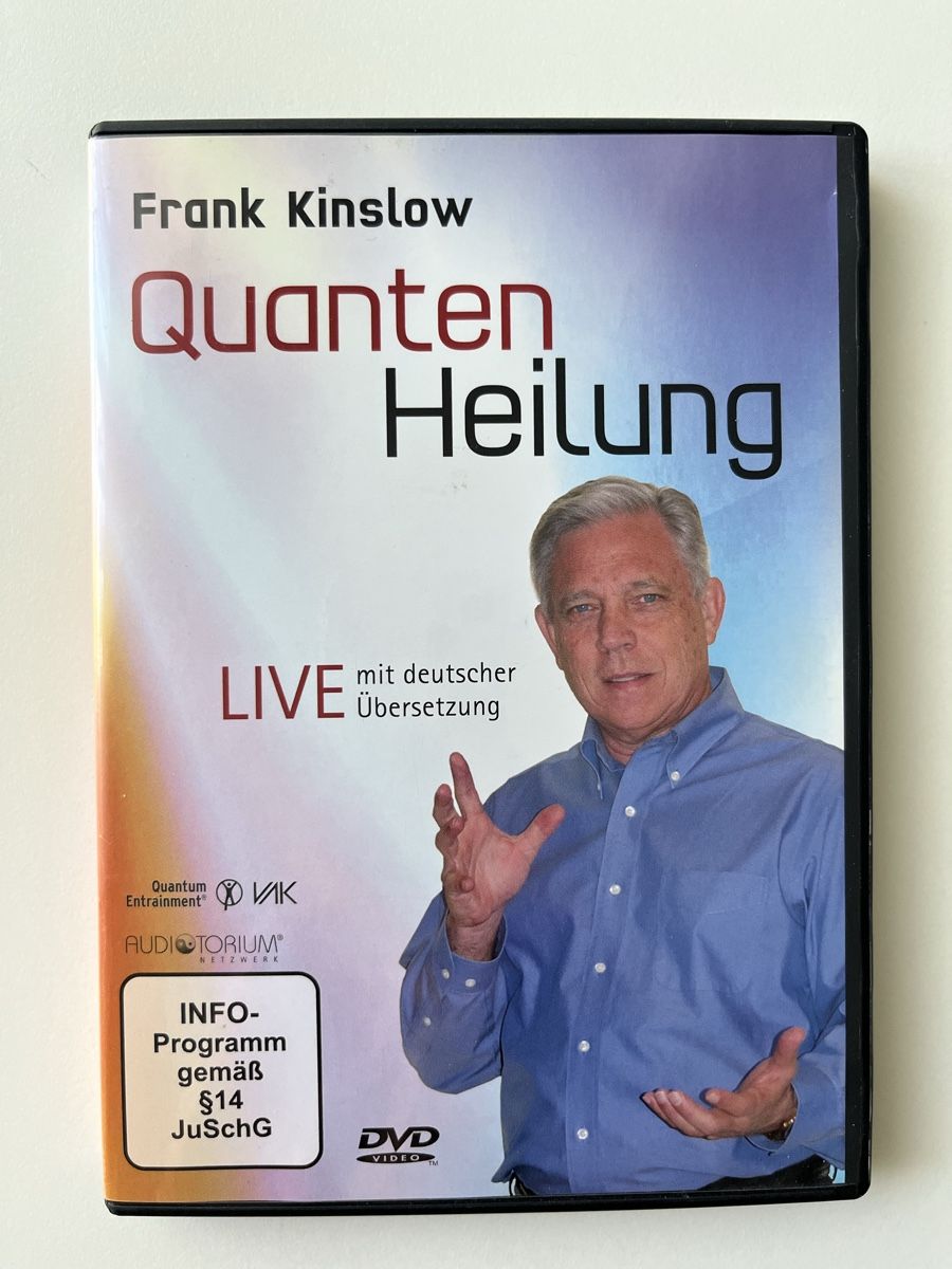 Tutti i DVDs: Frank Kinslow  / Quanten - Heilung DVD – Usato da Lohn-Ammannsegg venduto da panywa