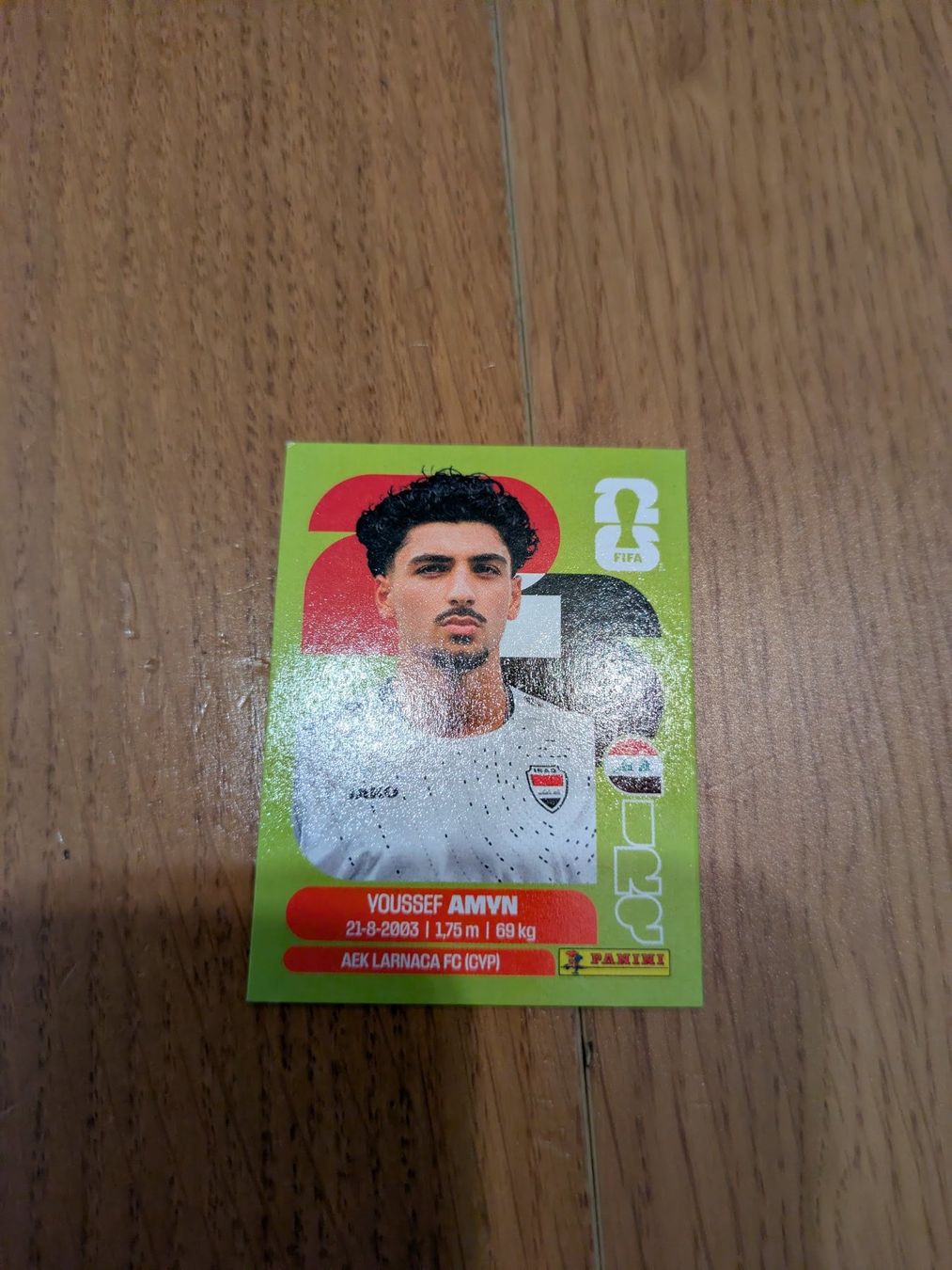 Panini Carte collezionabili: Panini IRQ14 – Usato da Liestal venduto da Greg99