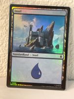 Magic Gathering Insel Standardland MSH DE Karte neuwertig