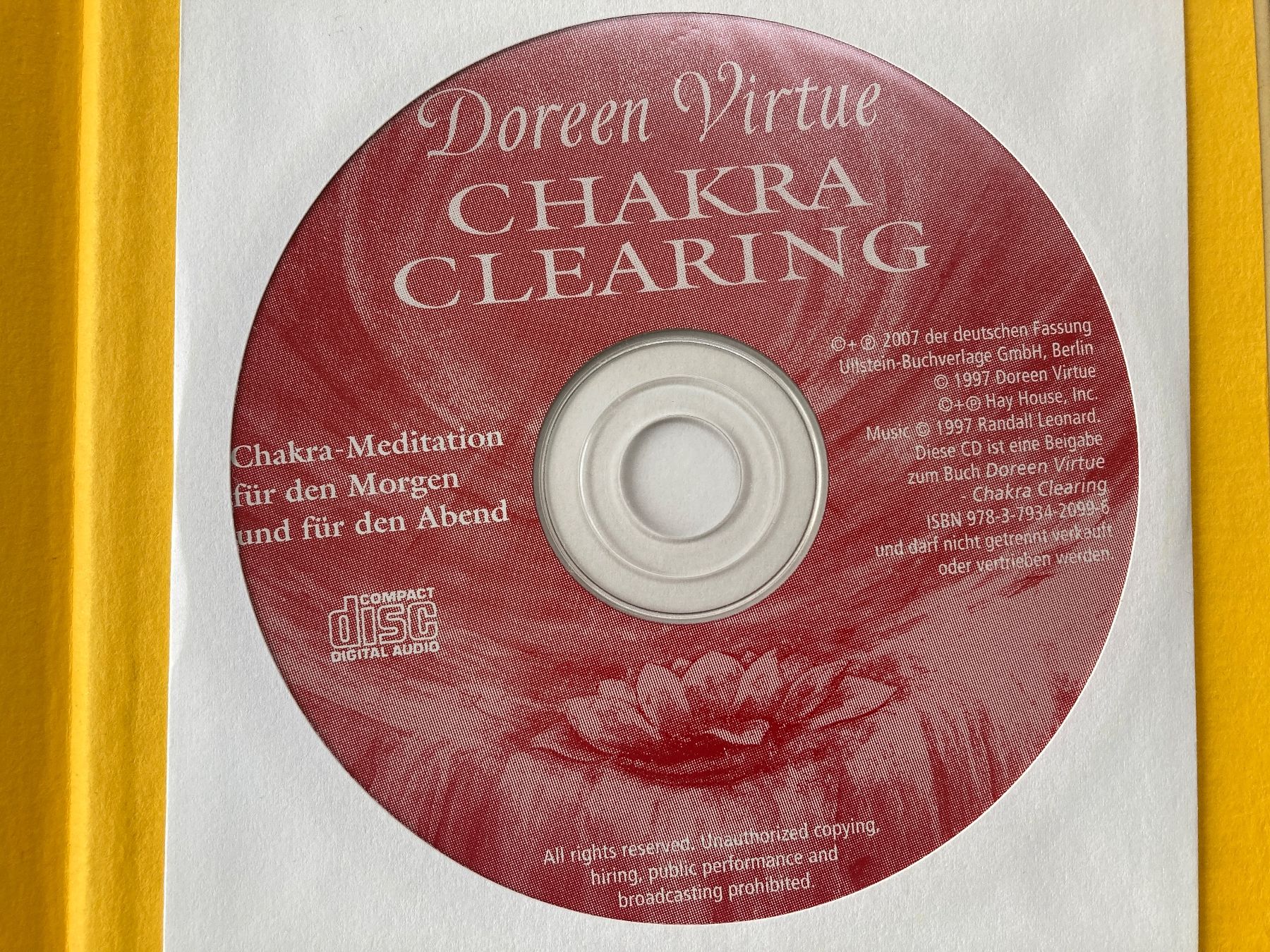 Bücher: Doreen Virtue, Chakra Clearing, mit CD – Gebraucht aus Baden von Yoyo1 3