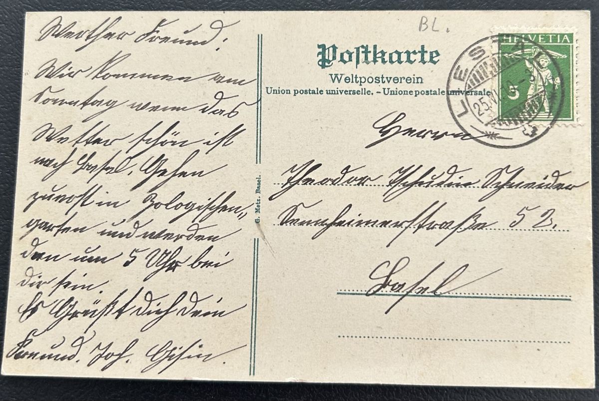 Cartes postales: A K Liestal  – D'occasion à Horw par Tellbub 1