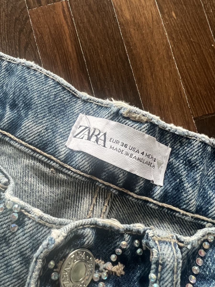 Zara Jeans: Zara Glitzerhose – Nuovo (secondo la descrizione) da Baar venduto da Lila2006 3