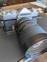 Konica Autoreflex T mit Vivitar 35 - 105