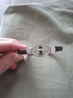 Fossil Armband Leder Stahl Schlüssel und Schlüsselloch, Rar