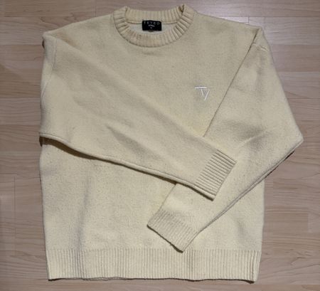 Pullover Teveo gelb, Grösse M