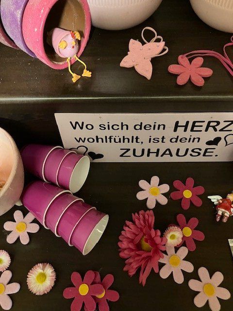 Tutte le decorazioni: diverse deko in rosa-pink – Usato da Schwarzenberg LU venduto da kindler007 6