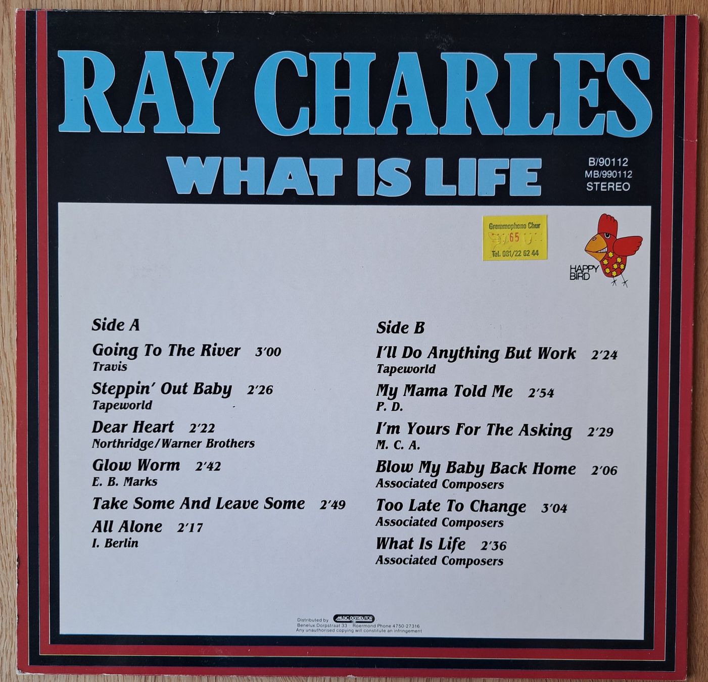 Dischi in vinile: Ray Charles - What is life – Usato da Meggen venduto da Ricardokoch 1