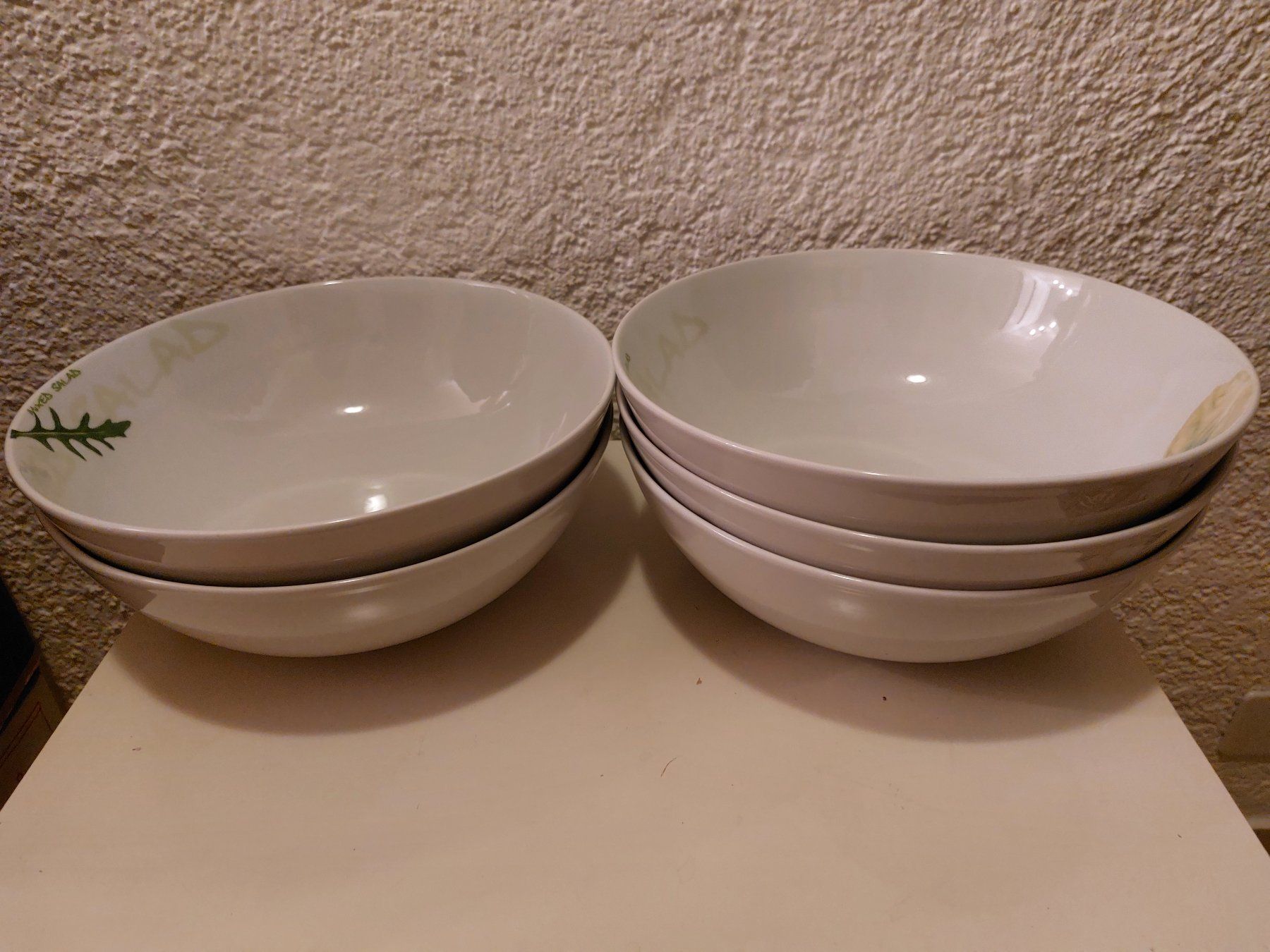 Schalen: Grosse Salatschüssel Durchmesser ca. 29,5 cm – Neu (gemäss Beschreibung) aus Horgen von Angel0010 2