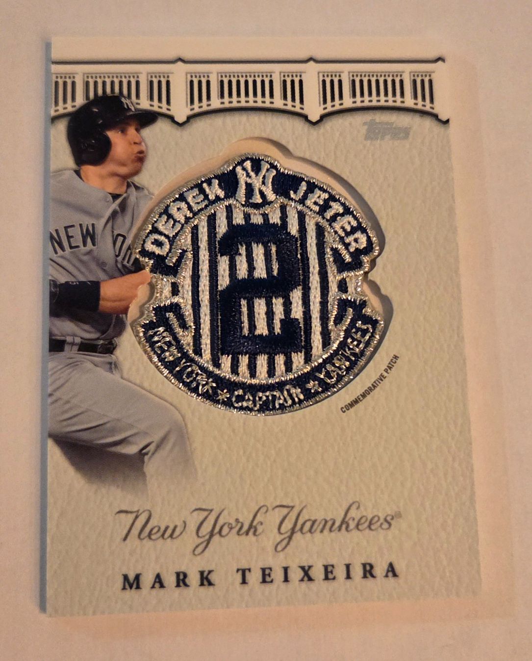 Topps Carte collezionabili: Mark Teixeira Patch Card 2020 Topps Update Yankees – Usato da Oberrüti venduto da Swiss_Drone