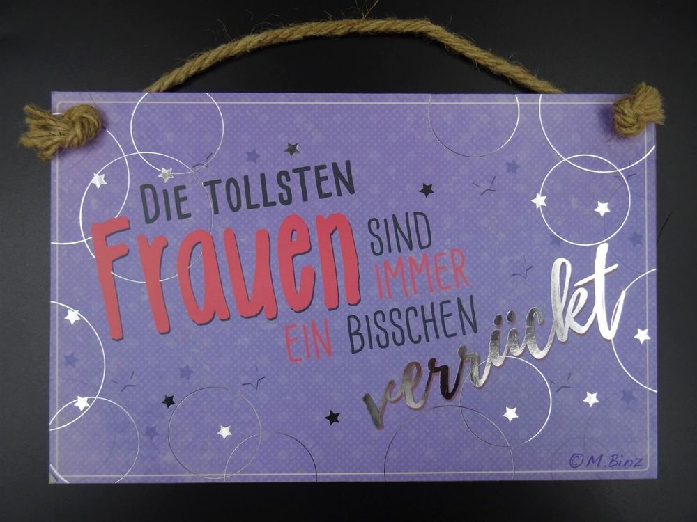XXL Geburtstagskarte Von Sheepworld - 60x42 Cm | 'Die Tollsten Frauen Sind Immer Ein Bisschen Verrückt!' Mit Kuvert