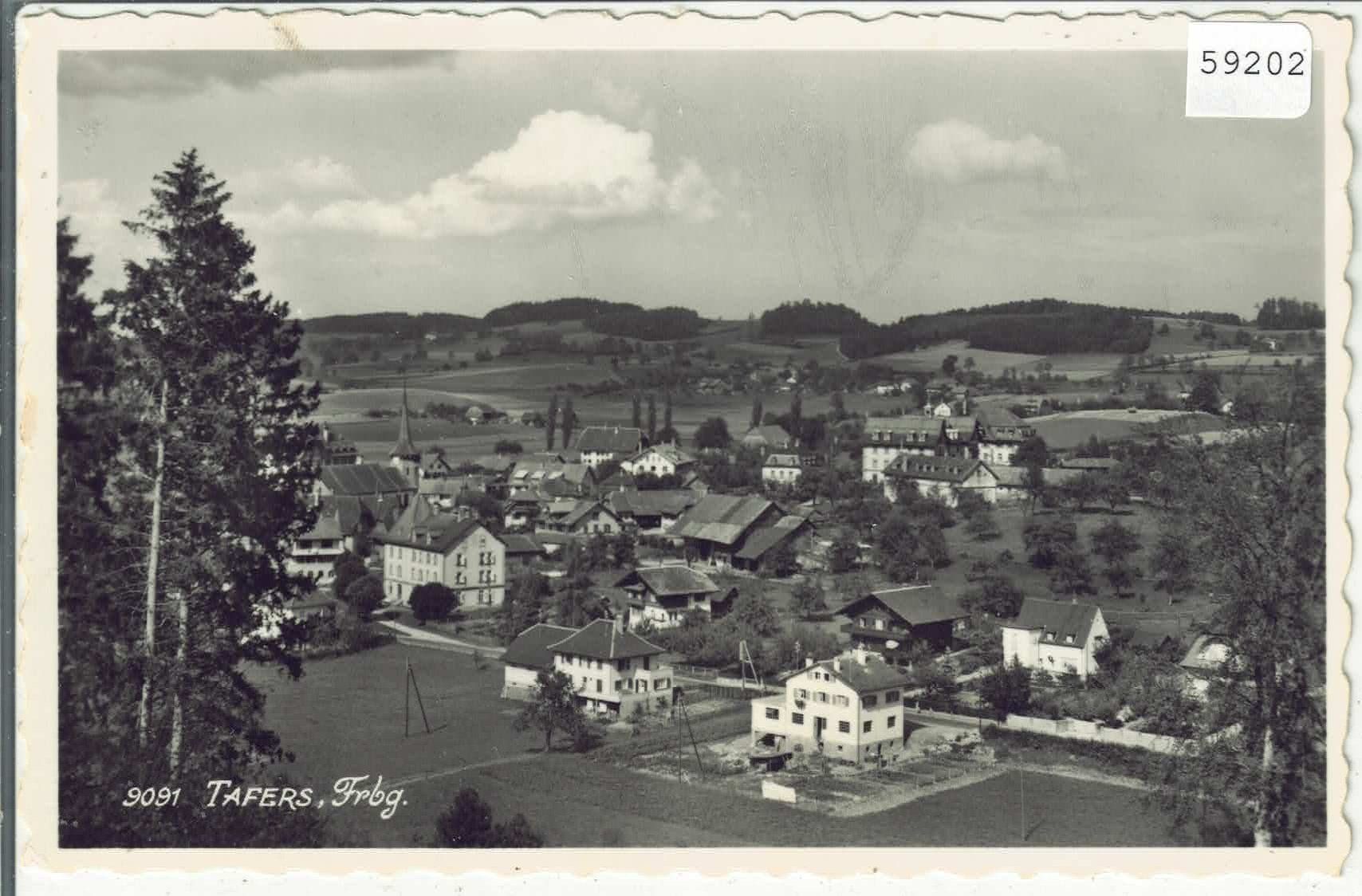Cartoline postali: Tafers - Generalansicht – Usato da Ettingen venduto da Kartenplanet