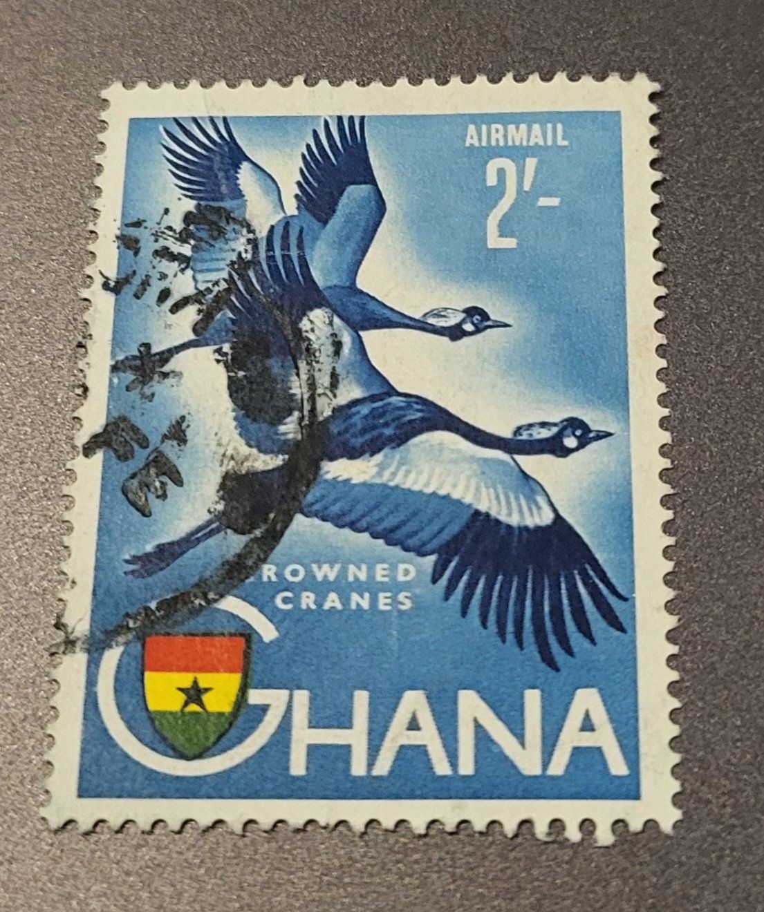 Tutti i francobolli: Ghana 1965 alte briefmarke – Usato da St Gallen venduto da Stampsalshobby