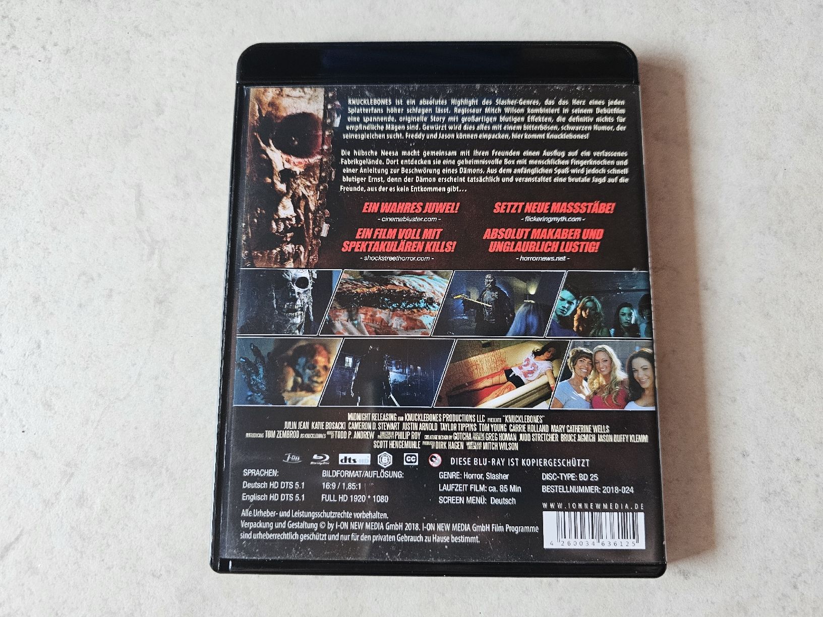 Alle DVDs: Knucklebones  /  Bluray – Gebraucht aus Schneisingen von backstore24 1