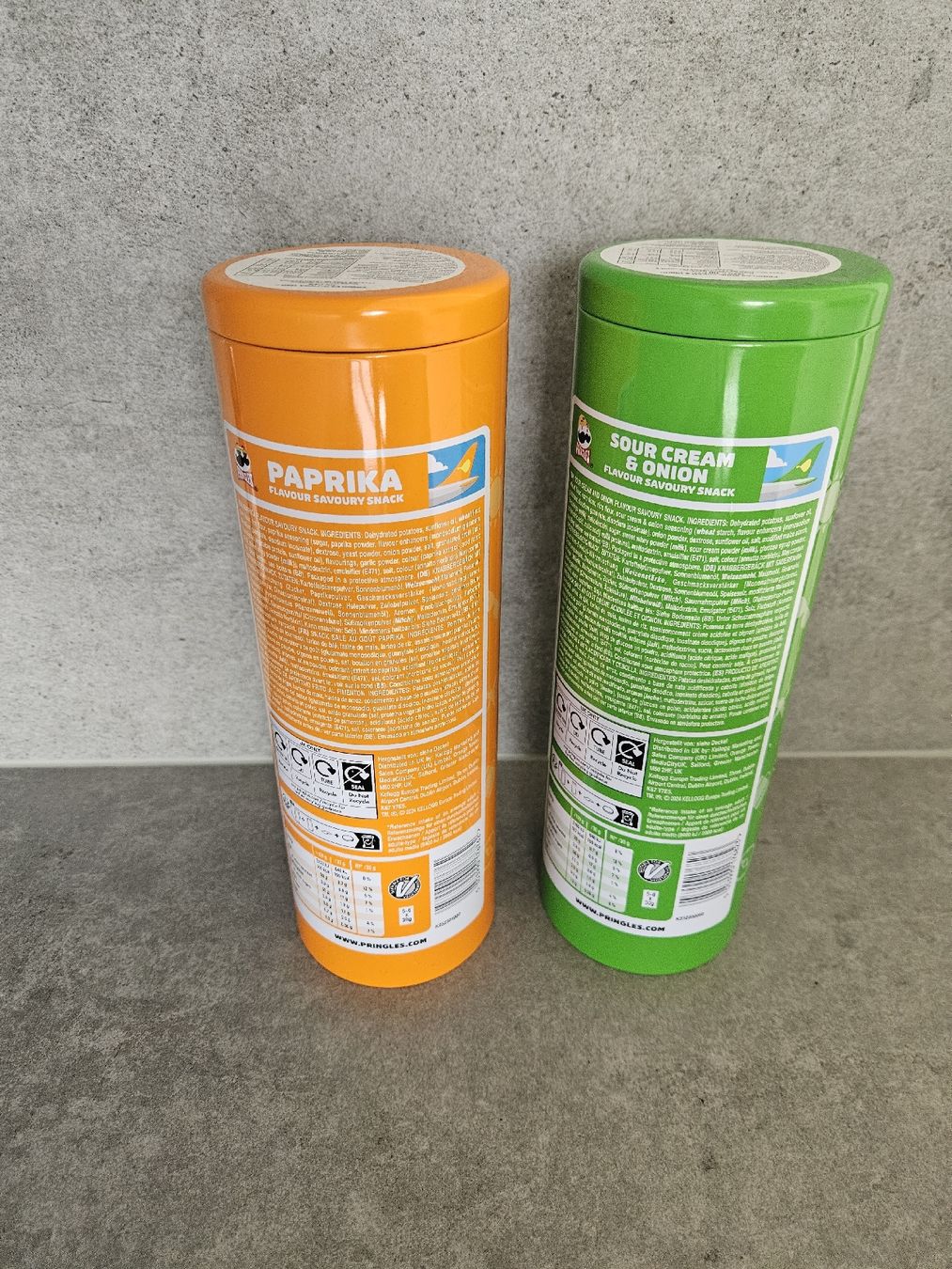 Behälter & Ähnliches: Pringles Dose leer, Sammelobjekt, 2 Stück! – Gebraucht aus Cham von Fischli84 1