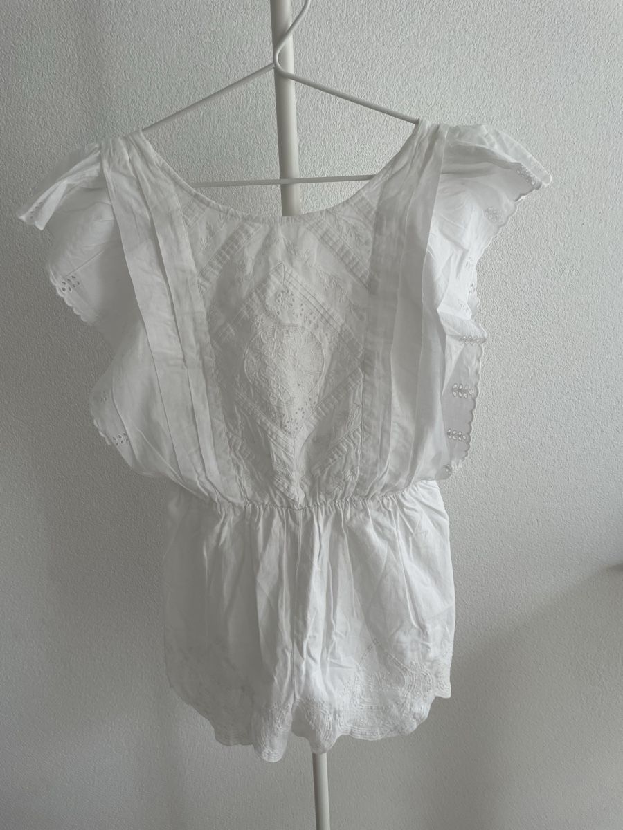 Tute: Weisser Mädchen Jumpsuit Gr 164 – Nuovo (secondo la descrizione) da Rorschach venduto da zlatokosa85