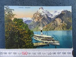 URNERSEE TELLSPLATTE RADDAMPFER URI AK