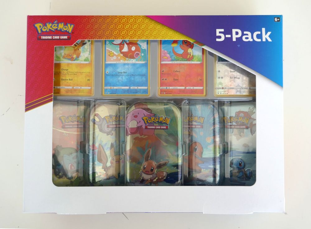 Pokémon special pack box Kanto friends mini tin + promos EN | Kaufen ...