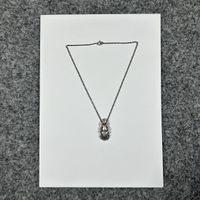 Bijouterie sauvage silver necklace 