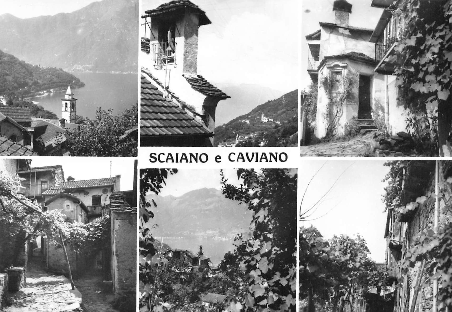 Cartoline postali: Scaiano e Caviano (TI) G – Usato da Biasca venduto da Blenio71