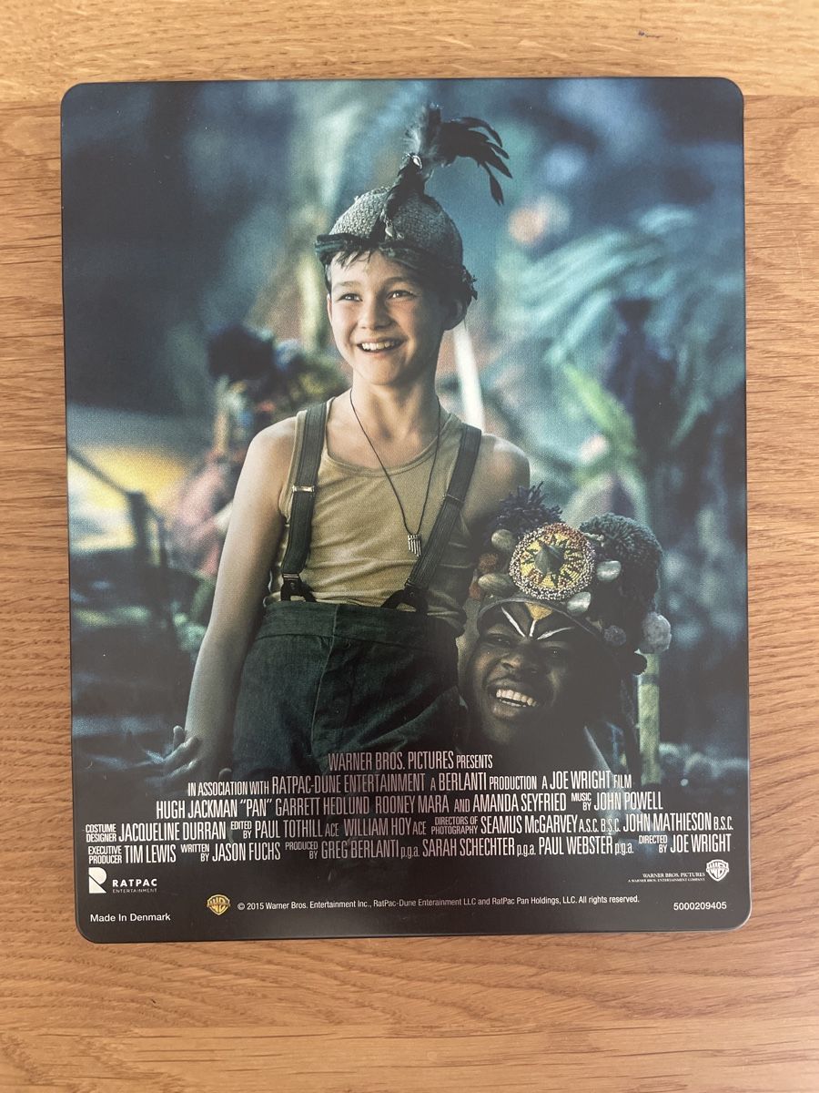 Tutti i DVDs: Pan 3D/2D BluRay Steelbook – Usato da Hagendorn venduto da masterchieff 1