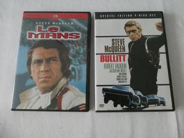 Steve McQueen Le Mans und Bullitt DVD
