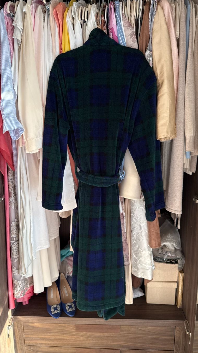 Ralph Lauren Accappatoi: Ralph Lauren Tartan Terry Bathrobe S-M – Usato da Kilchberg ZH venduto da selinaonadn