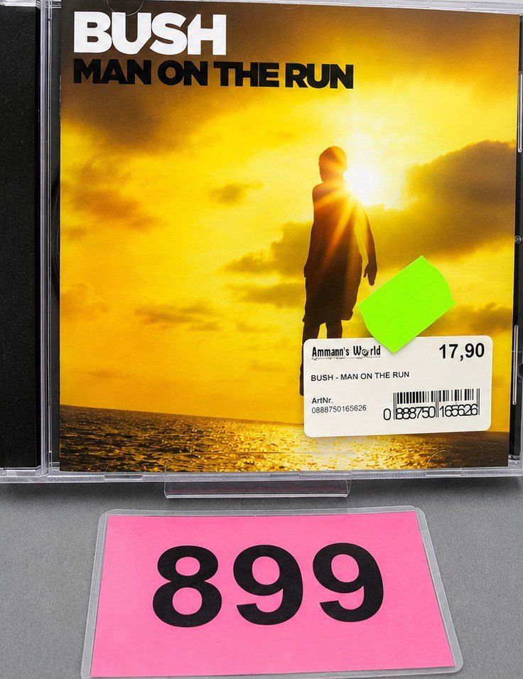CD: CD Bush - Man On The Run, Nr. 899 – Nuovo e nell'imballaggio originale da Kottwil venduto da Crazyrolf