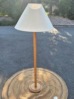 Lampe en pin SOLBACKENS SVARVERI Suède années 1970