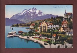 WEGGIS - Quai - Schiff - Pilatus