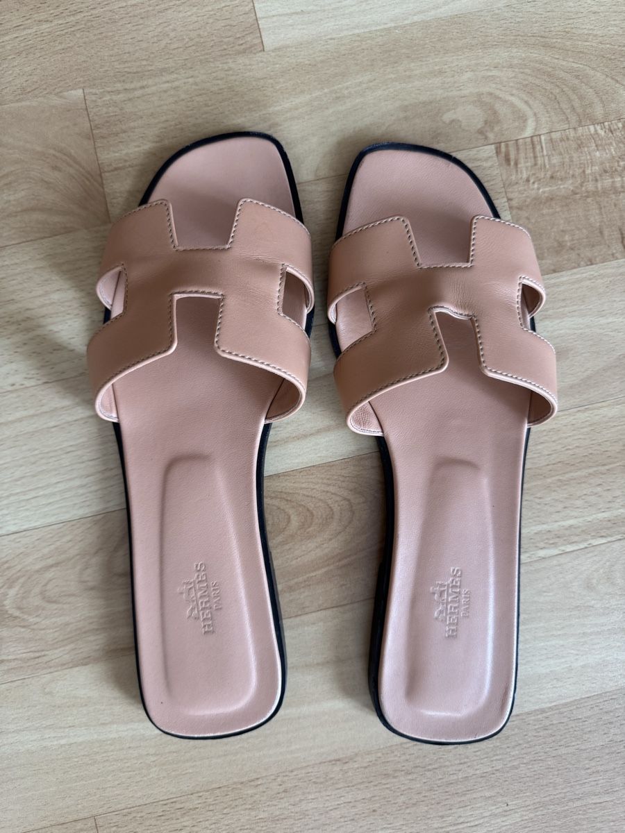 Hermès Scarpe da donna: Sandales Hermès Oran 40.5 – Usato da Cormoret venduto da deus05 1