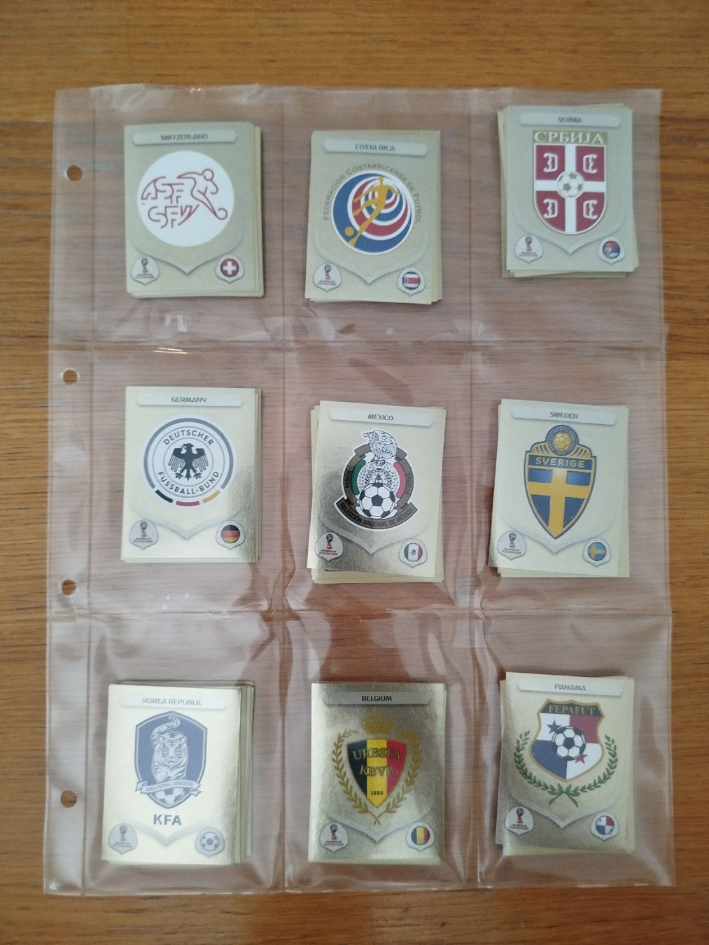 Panini Carte collezionabili: Panini WM18 Leeralbum+loses Sticker Set+Update – Nuovo (secondo la descrizione) da Wettingen venduto da mirna04 6