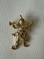 Broche/pendentif arlequin vintage comme neuf!