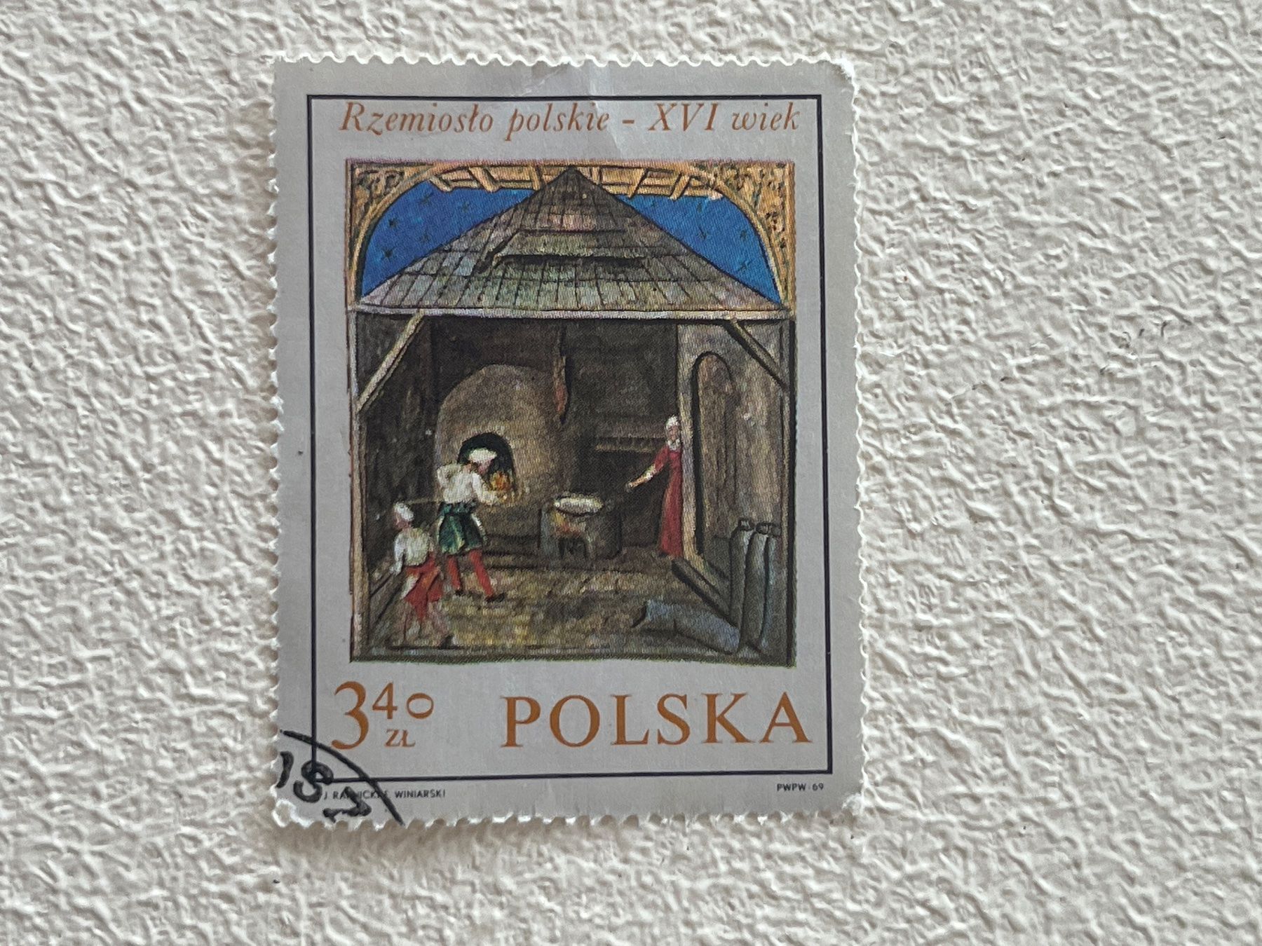 Alle Briefmarken: Polen Briefmarke – Gebraucht aus Chiasso von AzenYa