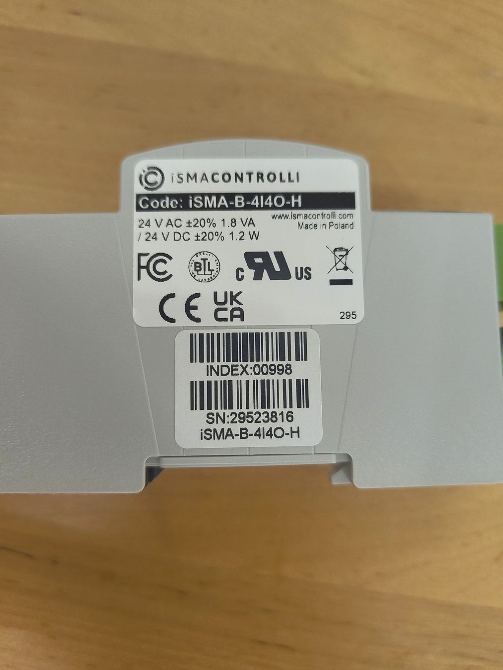 Componenti elettronici: ISMA Controlli iSMA-B-4I4O-H Modul - Neu! – Nuovo e nell'imballaggio originale da Emmenbrücke venduto da BlSi 8