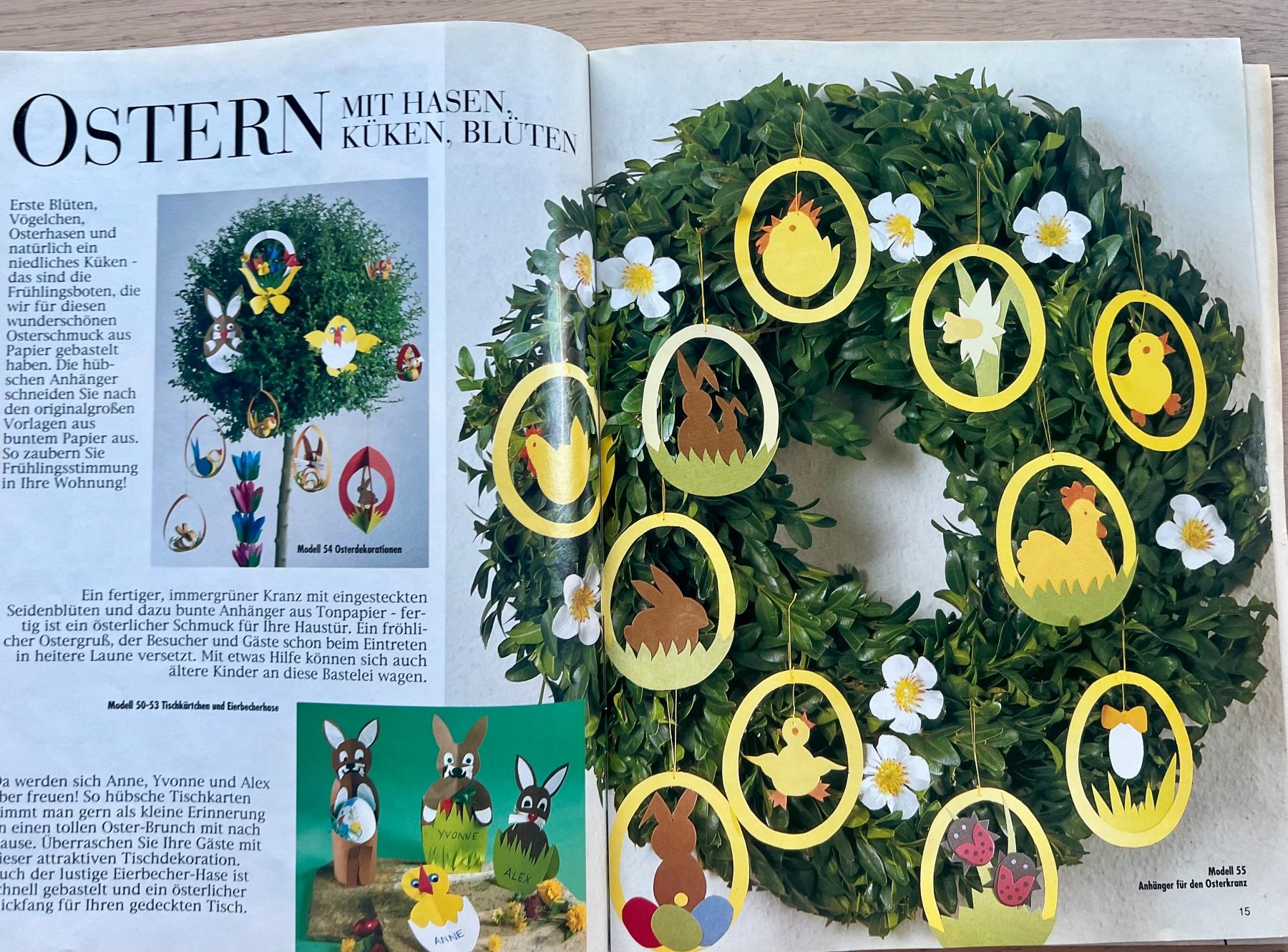 Riviste & Magazine: Vintage Bastelheft "Ostern" 90er Jahre – Usato da Aesch BL venduto da Sam-3 5
