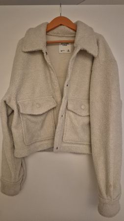 Abercrombie & Fitch Teddy Jacke, Gr. M